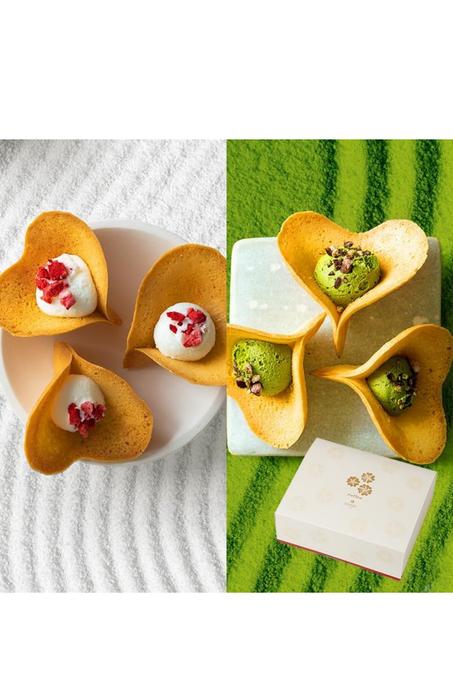 Matcha Kineel Flower-Shaped Raffle