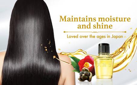 Oshima Tsubaki Oil زيت زهرة الكاميليا