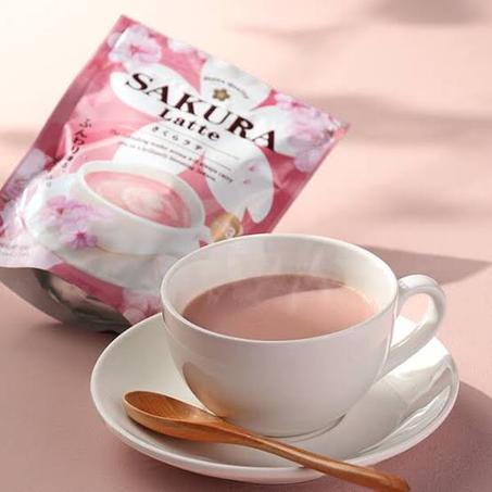 Sakura latte