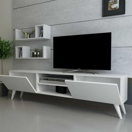 Fusion Bois-Métal TV Stand