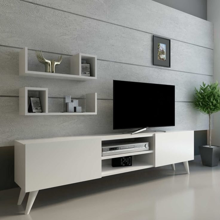 Fusion Bois-Métal TV Stand