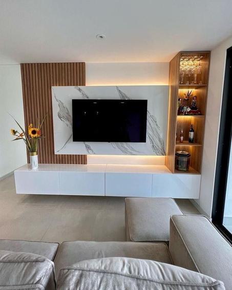 Meuble TV Intégré Élégance