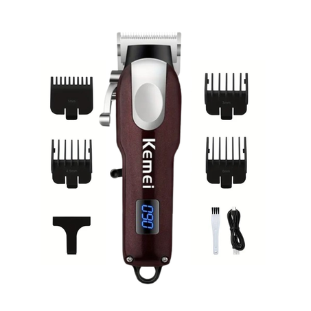 ماكينة حلاقة Kemei للرجال – أداء احترافي فحجم صغير
