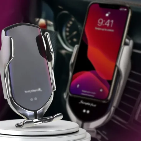 حامل هاتف محمول مزود بشحن سريع