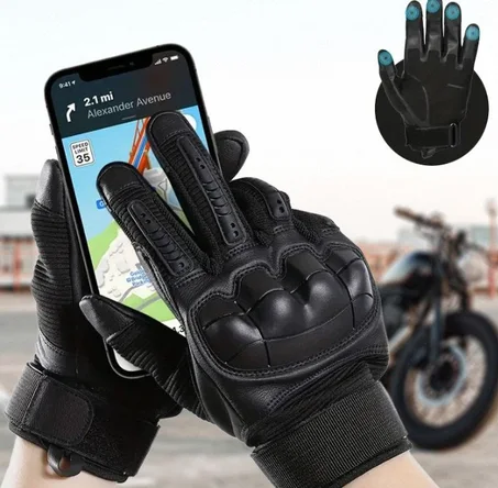 قفازات تكتيكية تعمل باللمس