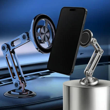 حامل هاتف مغناطيسي للسيارة بزاوية 360 درجة