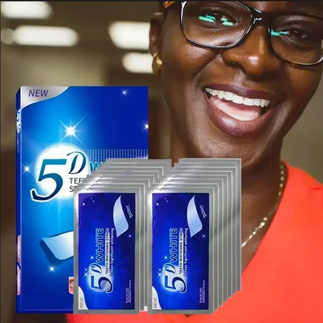 شرائط تبييض الأسنان 5D Bright White
