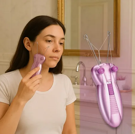 جهاز إزالة الشعر بالخيط