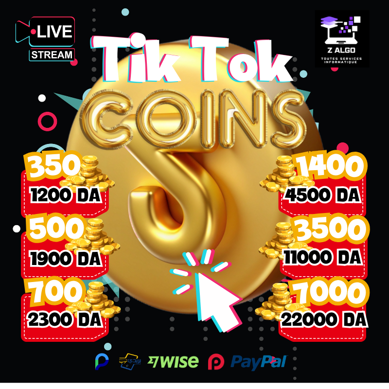 tiktok coins