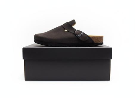 Cuir Sabot Noir