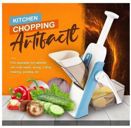 قطاعة الخضروات 5 في 1: السرّ وراء تحضير الوجبات السريعة واللذيذة