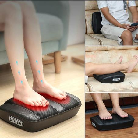 شياتسو مدلك كهربائي للقدم ، العجل الخلفي مدلك الحرارة ، العجن قدم ، قدم دفئا لتخفيف آلام العضلات ، التهاب اللفافة الأخمصية