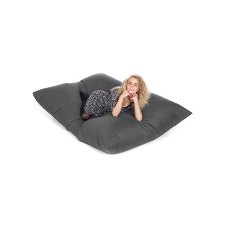 Pouf Géant, Extérieur, GRIS _Longueur 1,40 cm largueur 1,10 cm