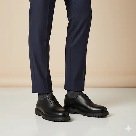 صباط جلد طبيعي -  L 001