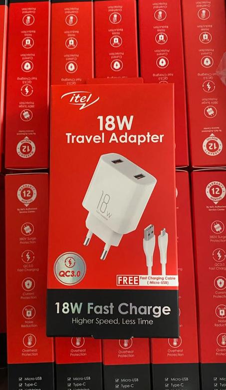 شحن 18 W من نوع itel