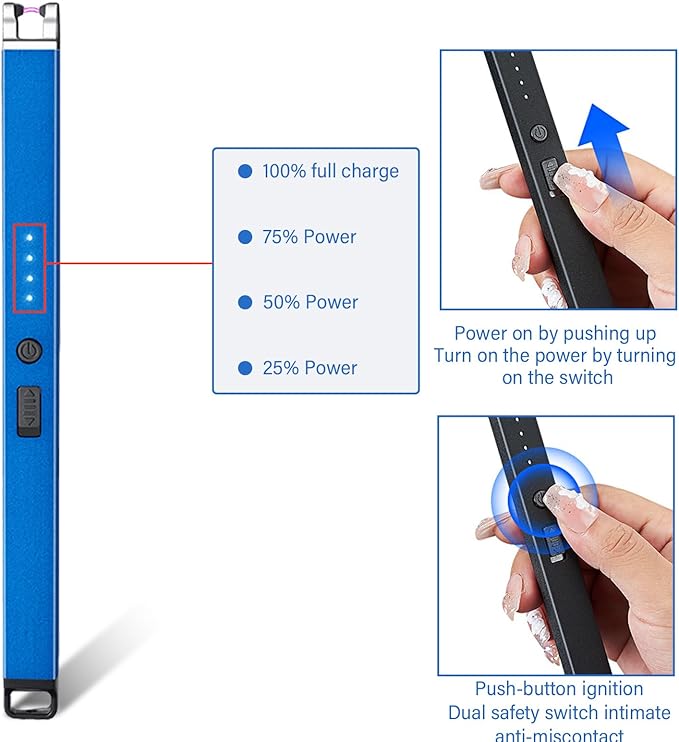 Le briquet électrique rechargeable