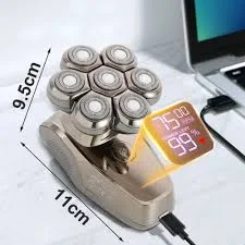 Rasoir électrique 7 têtes rechargeable