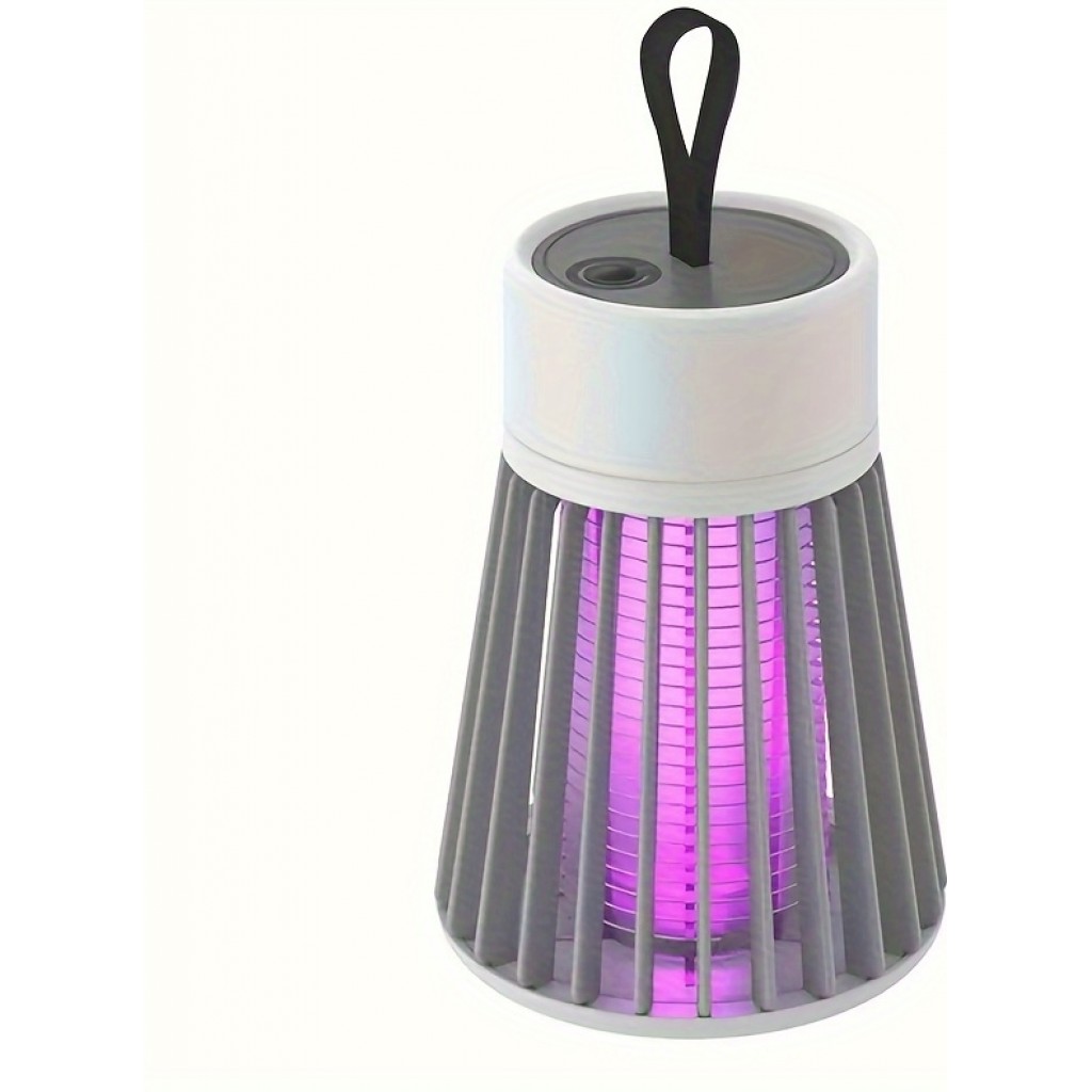 Lampe Anti-Moustique Électrique, Rechargeable, Silencieuse et Sans Danger
