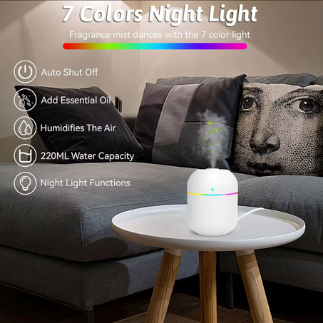 مبخرة نسيم المياه + 2 قنينات زي العطر مختارة بعناية كهدية🎁 💧 Brûle-Parfum Brise d’Eau