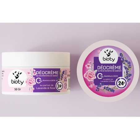 déodorant crème lavande roses