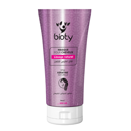 masque lissage naturel BIOTY ماسك مملس الشعر