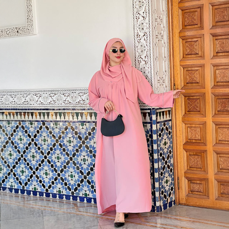 Abaya de Luxe 2 Pièces : Élégance et Raffinement