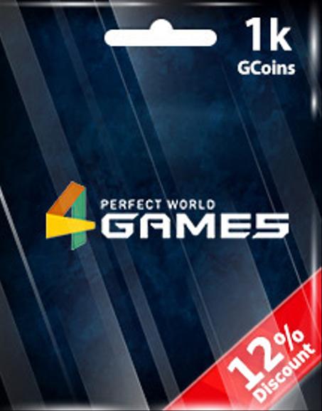 4GAMES 1,000 GCOINS