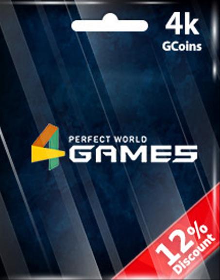 4GAMES 4,000 GCOINS