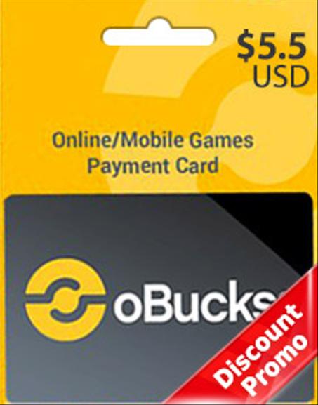 OBUCKS CARD USD5.5 DISCOUNT PROMO