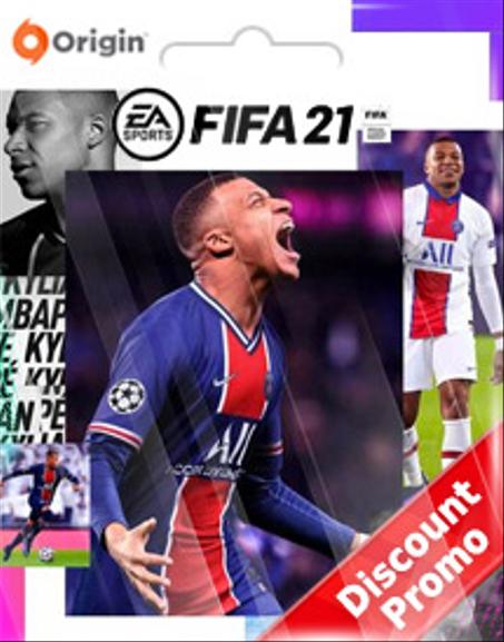 FIFA 21 (ENG) ORIGIN KEY STANDARD EDITION (GLOBAL) DISCOUNT PROMO