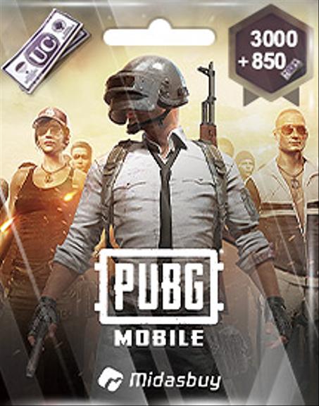 PUBG MOBILE 3,000 + 850 UC