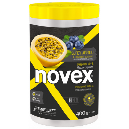 MASQUE CHEVEUX SUPERFOOD FRUIT PASSION BLUEBERRY NOVEX