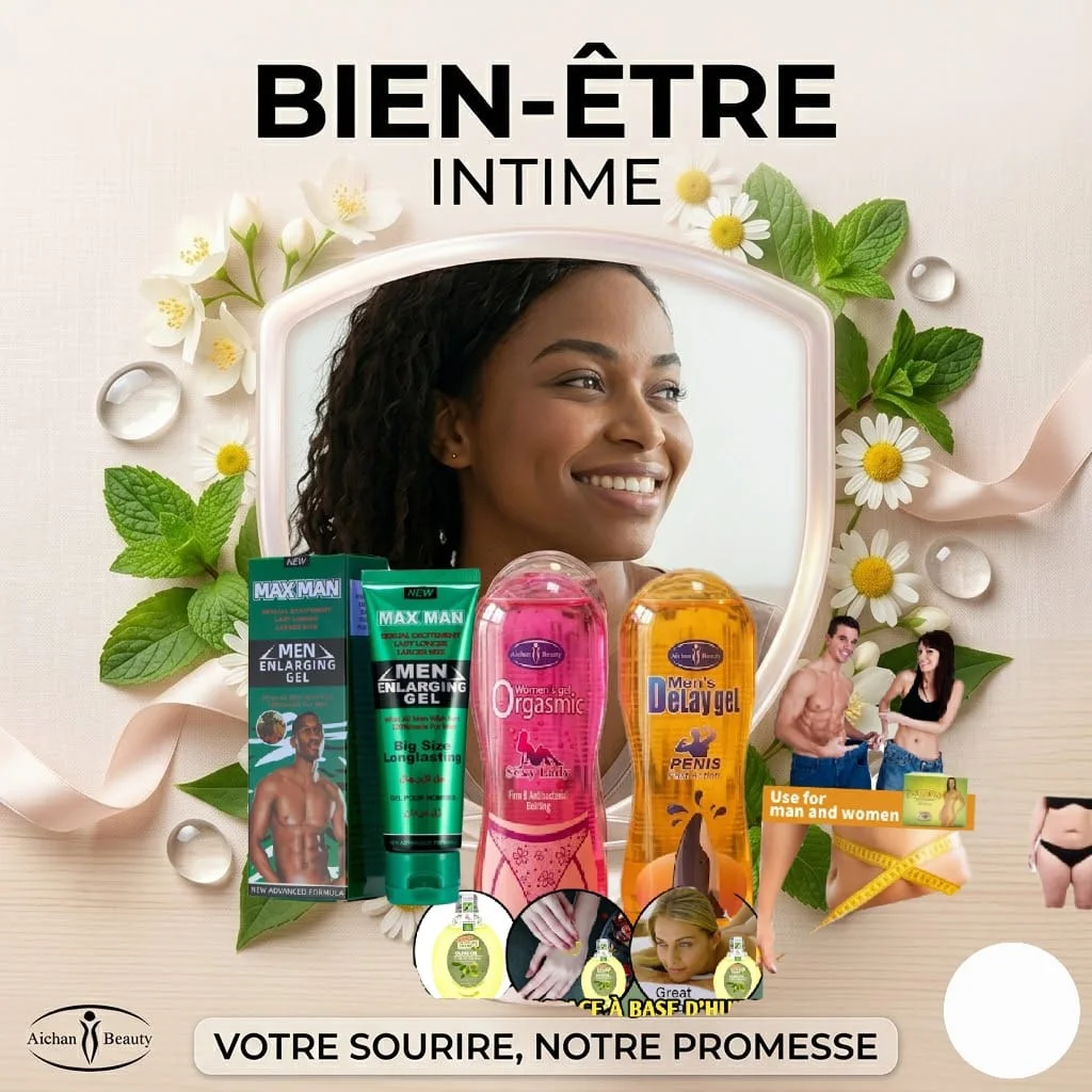 Duo Plaisir Intense – Gel retardant homme + Gel stimulant femme