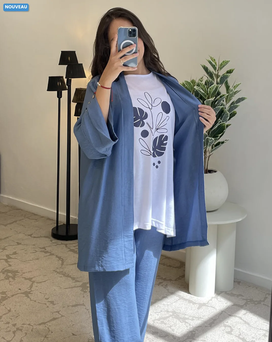 Ensemble 3 Pieces En Lin