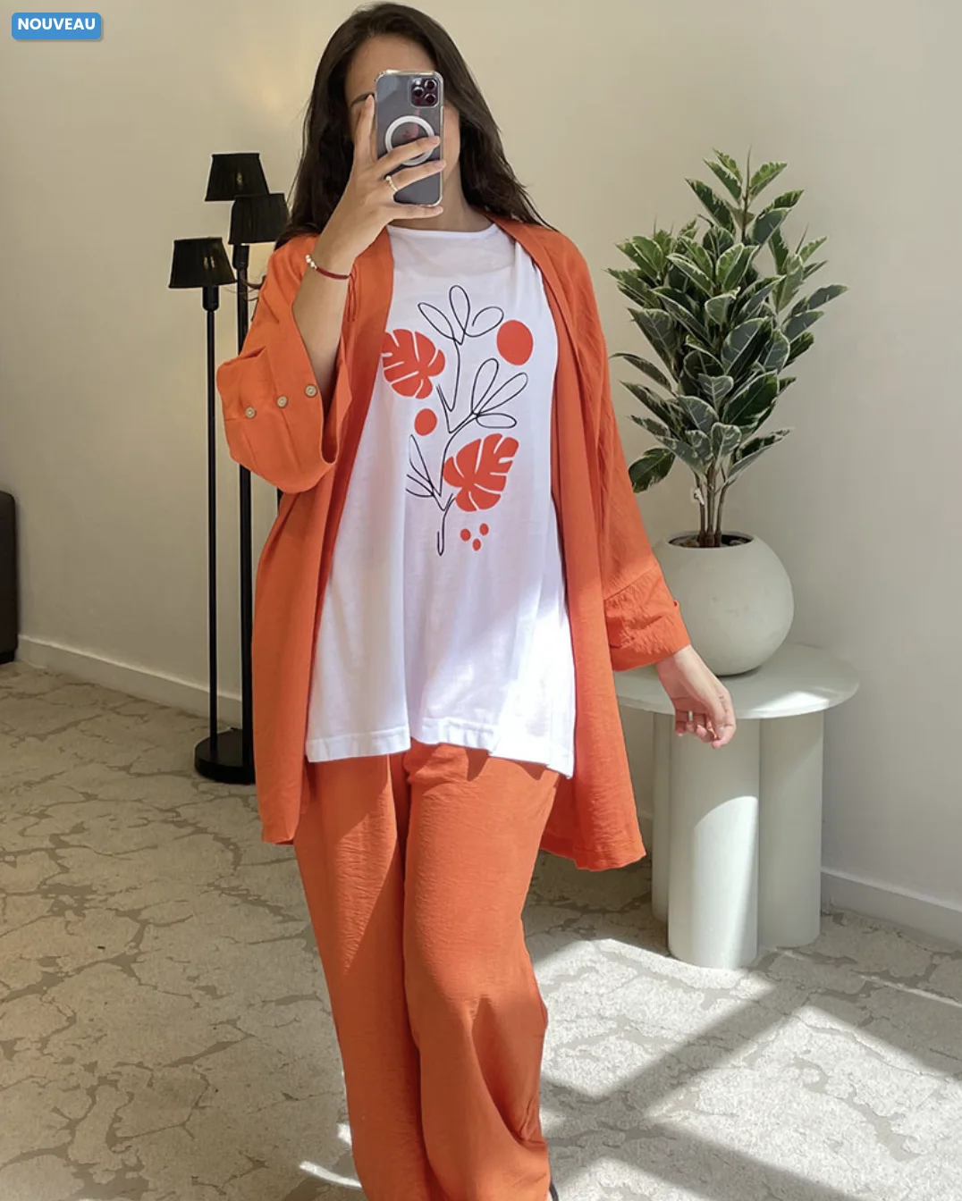 Ensemble 3 Pieces En Lin