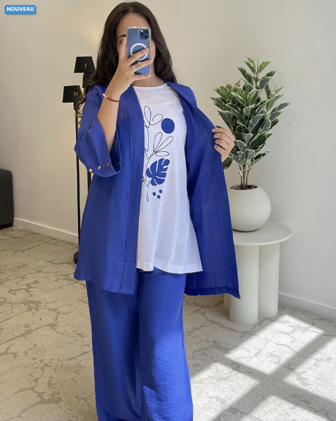 Ensemble 3 Pieces En Lin