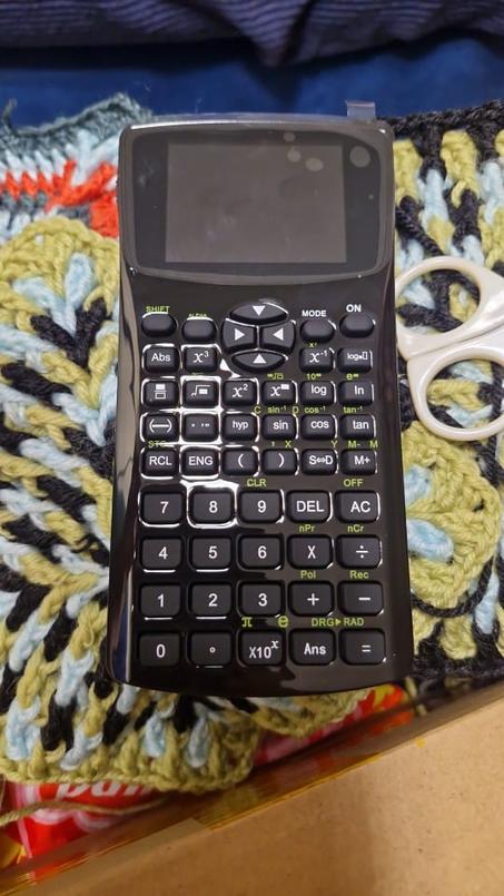 Calculator, e-book reader, media player with privacy screen