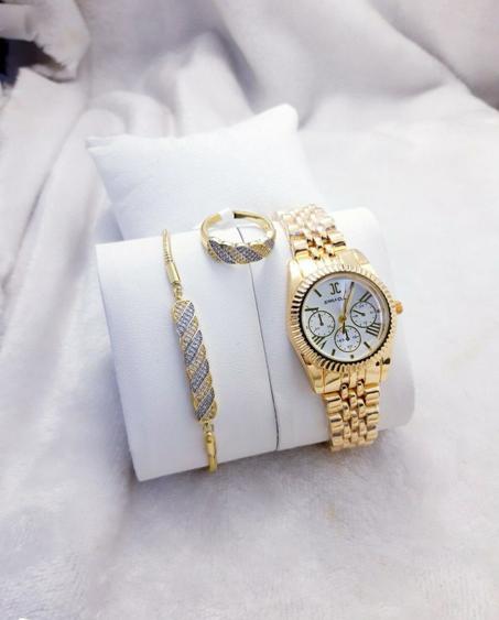 ✨ Parure montre, bracelet et bague ✨