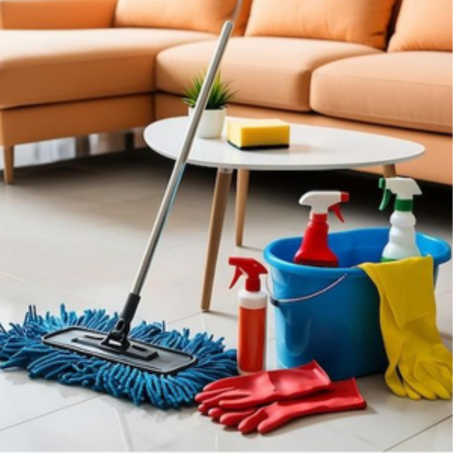 أدوات التنظيف والتنظيم