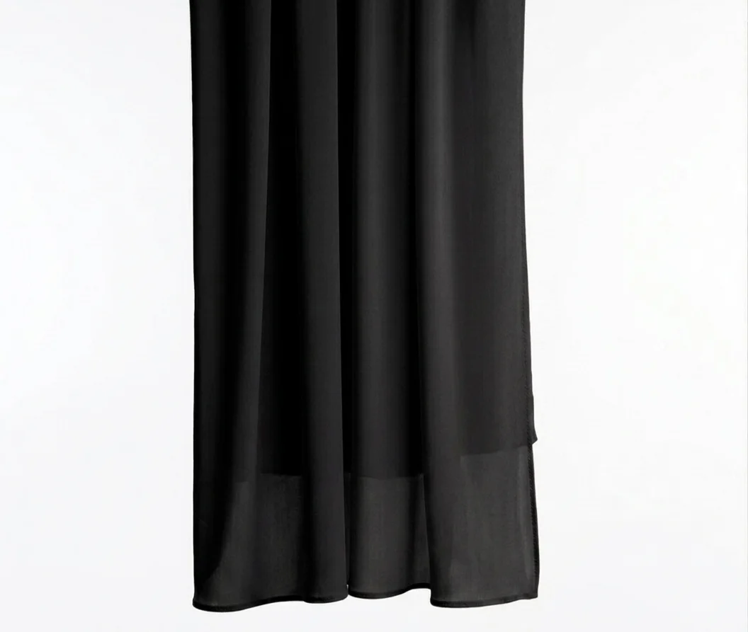 Midnight Black Premium Jersey Scarf