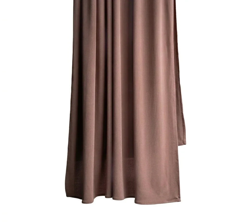 Mocha Brown Premium Jersey Scarf