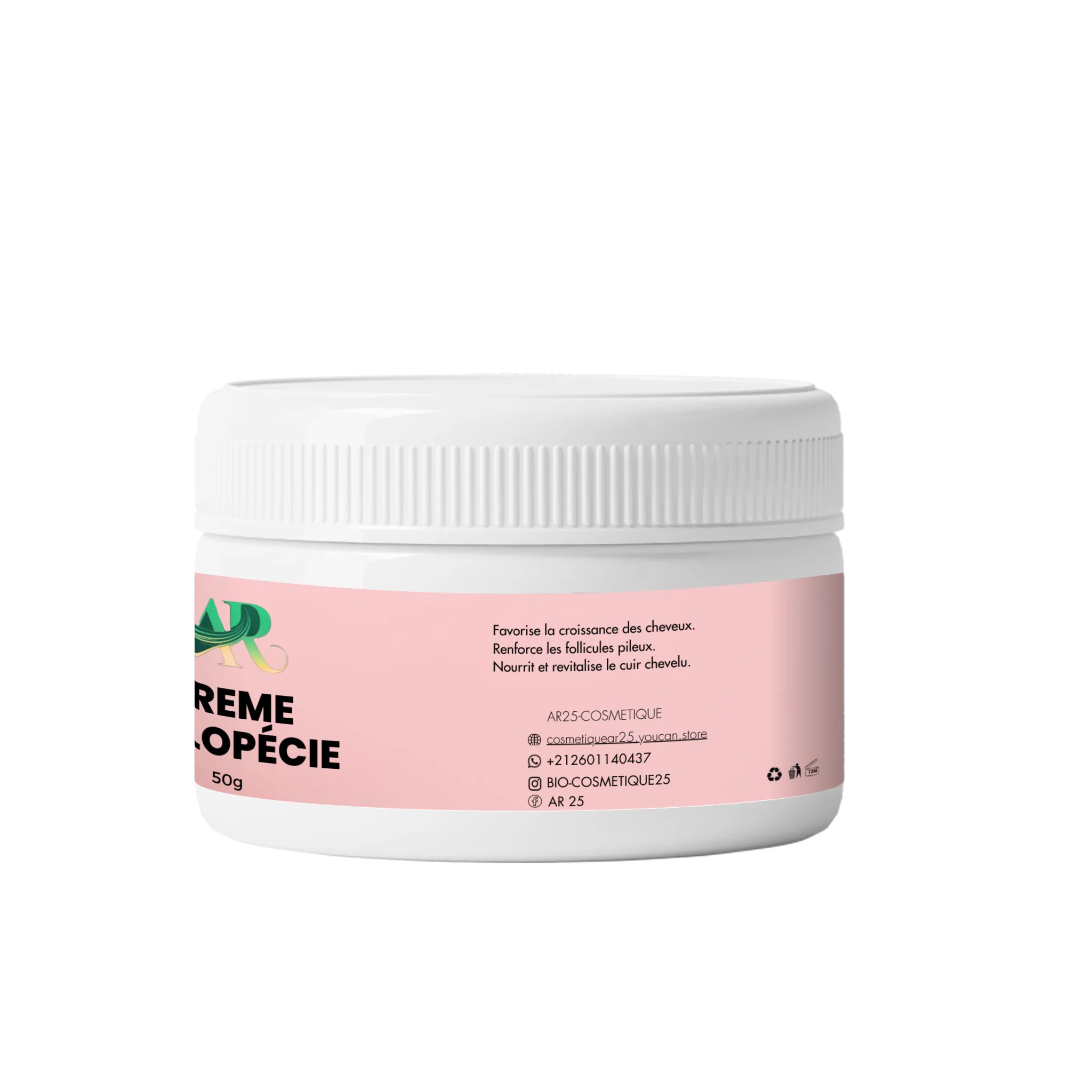 Crème d'Alopécie
