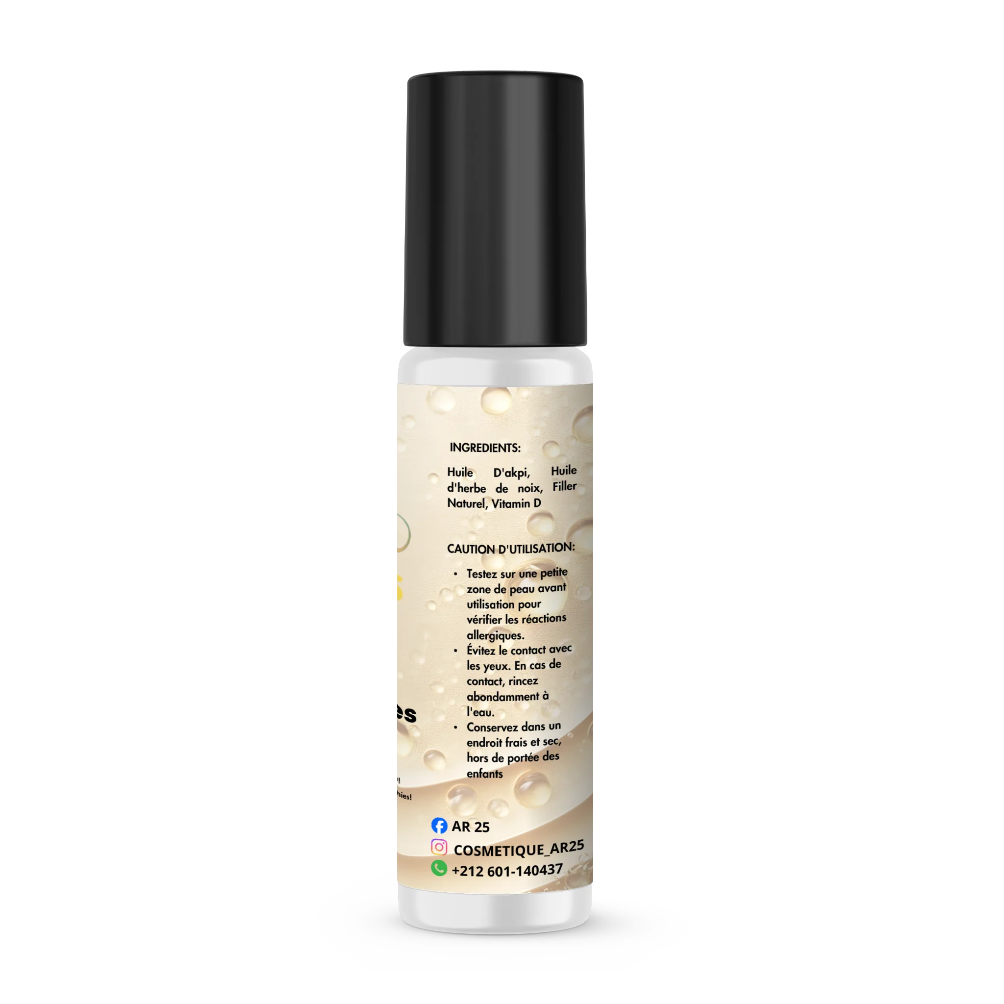 Oil for increasing feminine areas