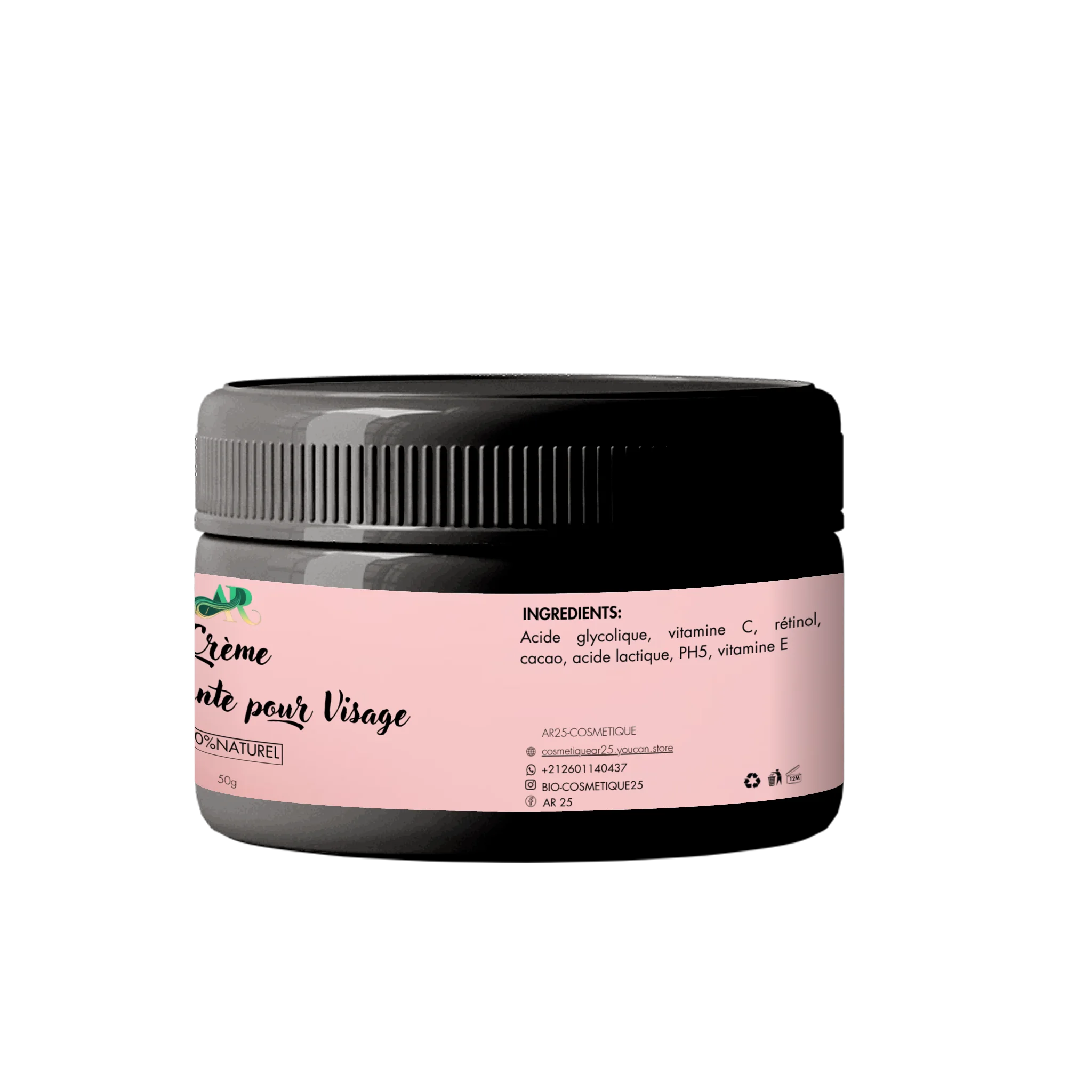 Crème   éclaircissante pour Visage