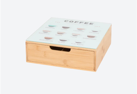 Boîte de rangement pour café et thé