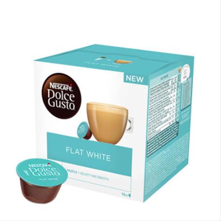 Nescafé Flat White 16 capsules pour Nescafé Dolce Gusto