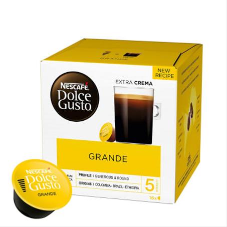 Nescafé Grande 16 capsules pour Dolce Gusto