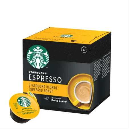 Starbucks Blonde Espresso Roast 12 capsules pour Nescafé Dolce Gusto