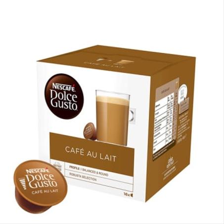 Nescafé Café Au Lait 16 capsules pour Dolce Gusto