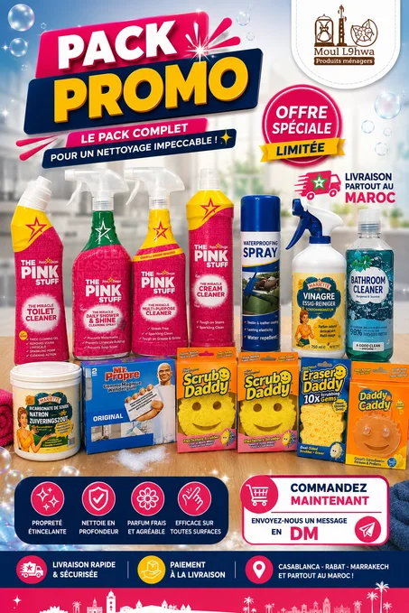 Pack de nettoyage 15produit